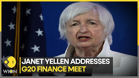 G20 Finance meet in India: U.S. Treasury Secy Janet Yellen addresses meet | India News | WION