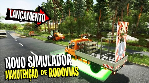 ▶️COMO REFORMAR RODOVIAS COM ESSE JOGO - ROAD MAINTENANCE SIMULATOR