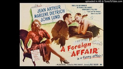 A Foreign Affair - Rosalind Russell - Marlene Dietrich - John Lund - Billy Wilder - NBC Theatre