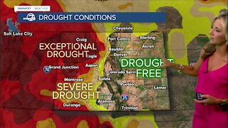 Monsoon pattern improves drought conditions in Colorado's mountains, Western Slope
