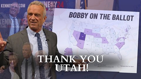 RFK Jr.: Thank You Utah!