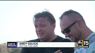 Arizonans head to the lake during excessive heat warning