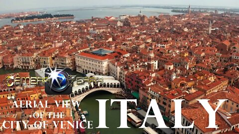 🌎 Vista Aérea da Cidade de Veneza, Itália | Aerial view of the city of Venice, Italy | 2021