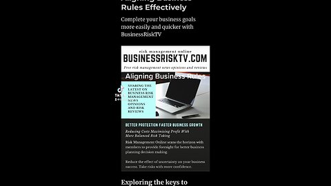 Aligning Business Rules Effectively: Complete your business goals more easily and quicker