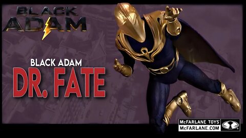 McFarlane Toys DC Multiverse Black Adam Dr. Fate Action Figure @The Review Spot