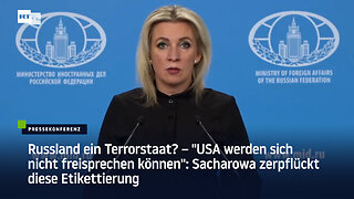 Russland ein Terrorstaat? – "USA werden sich nicht freisprechen können"