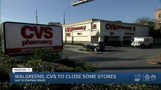 Walgreens, CVS to temporarily close some stores
