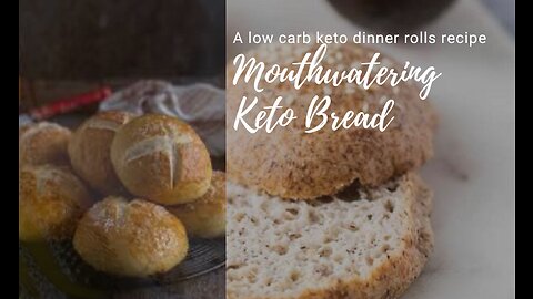 Mouthwatering Keto Bread Rolls - Easy and Low Carb Recipe😋🍞😘😘🤤🤤