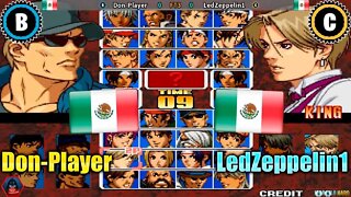 The King of Fighters '99 (Don-Player Vs. LedZeppelin1) [Mexico Vs. Mexico]