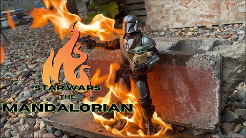 Star Wars The Mandalorian and Grogu Melt! | Setting Things On Fire