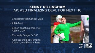 Kenny Dillingham named new ASU football coach