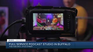 New podcasting studio 'Podhub' created to amplify voices and allow people to tell their stories in Buffalo