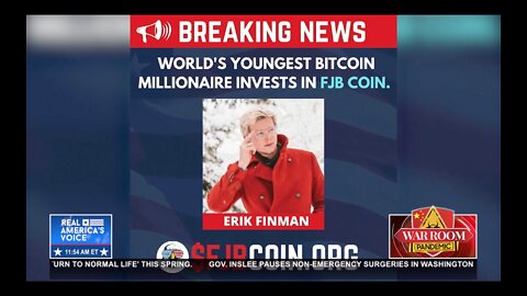 Erik Finman becomes Strategic Partner with $FJB coin