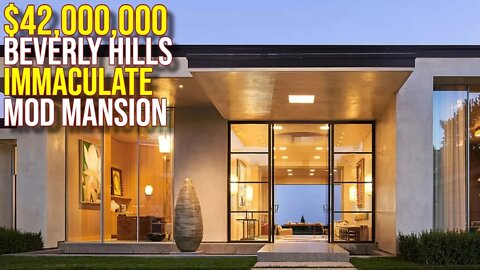 Inside $42,000,000 Beverly Hills Immaculate Mega Mansion