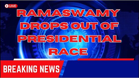 REDNECK NEWS NETWERK- RAMASWAMY DROPS OUT OF PRESIDENTIAL RACE, ENDORSES TRUMP