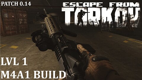 Escape From Tarkov Lvl 1 M4A1 Build (.14 Patch)