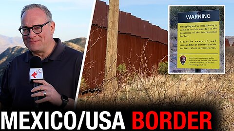 Ezra Levant reports from the Arizona-Mexico border as Biden's border crisis continues