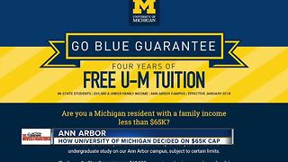 The process of getting free tuition to U-M through 'Go Blue Guarantee'