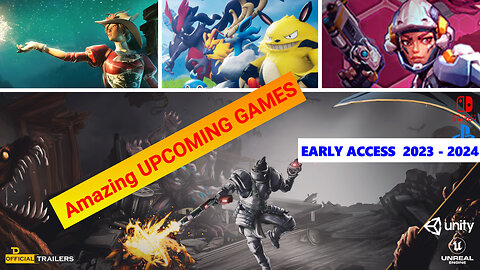 THE 10 👌 Amazing UPCOMING EARLY ACCESS GAMES 2023 - 2024
