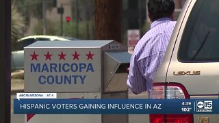 Hispanic voters gaining influence in Arizona