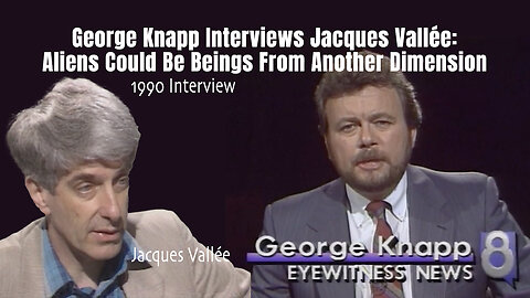 George Knapp Interviews Jacques Vallée: Aliens Could Be Beings From Another Dimension (1990)
