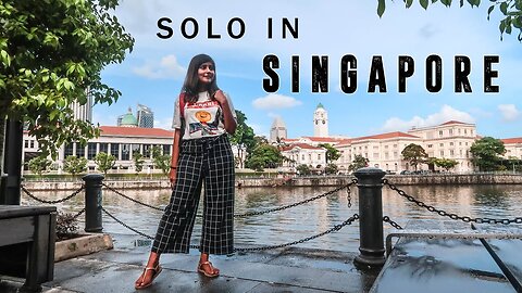 SINGAPORE VLOG ✨ Indian Girl Traveling Solo in Singapore | Kritika Goel