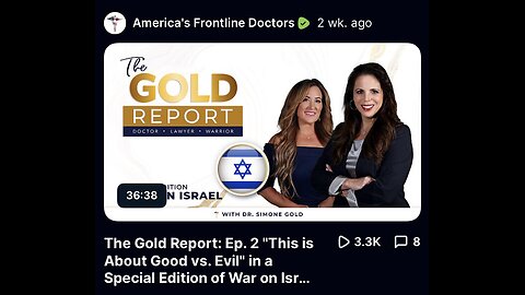 Captioned - The Gold Report "This is About Good vs. Evil"