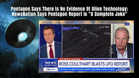 Pentagon Says No Evidence Of Alien Technology: NewsNation Says Pentagon Report "A Complete Joke"