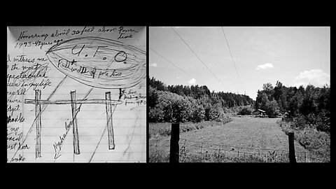 Art Larabie witnessed a glowing UFO hovering over power lines near Kukagami Lake Road, Ontario, 1973