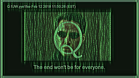 Q April 16, 2020 – The End Won’t Be For Everyone