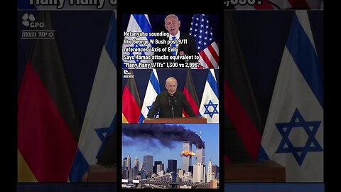 Nethanyau Compares Attacks on Israel to 9/11, Miscounts Number of Casulties