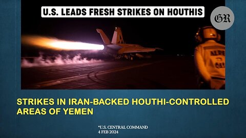 Arab Nation Joins US Bombing: Strikes on Houthis After Airstrikes on Iran IRGC