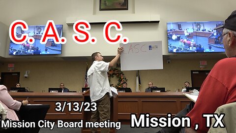 C.A.S.C. Mission City Council Meeting 3/13/23