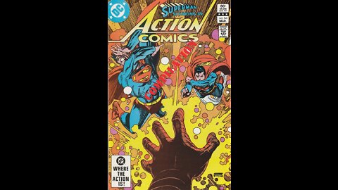Action Comics: Super Split -- Review Compilation (1938, DC Comics)