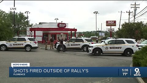Shots fired at Florence Rally's, police chased fleeing driver into Cincinnati