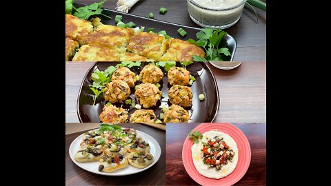 4 simple appetizers for your gatherings🙂