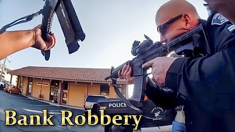 Bodycam: Bank Robbery With A Fake Bomb Fatal Shooting. March 26, 2024. Fullerton, California