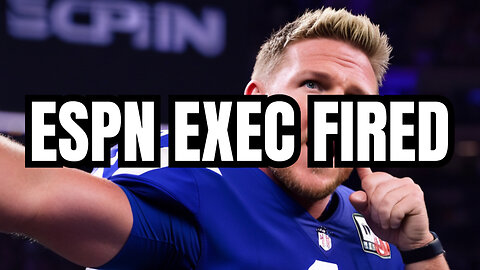 Explosive: Pat McAfee Calls Out ESPN Executive, Resulting in Firing