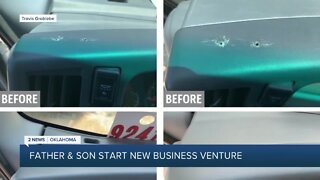 Father son duo starts new business