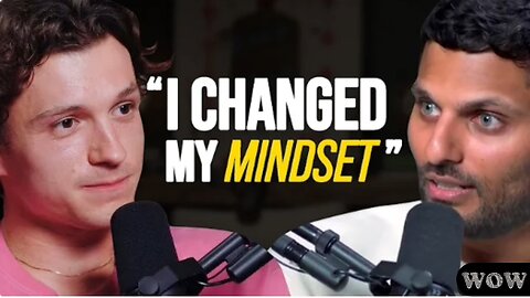 TOM HOLLAND Gets Vulnerable About Mental Health & Overcoming Social Anxiety / HANAN052
