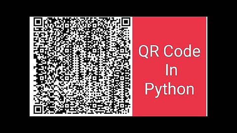 QR Code Generation Using Python- Free Python Course