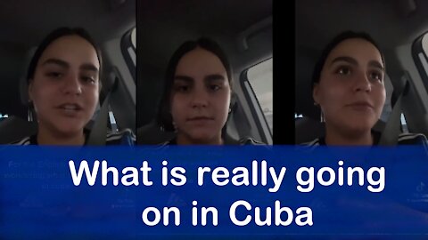2021 JUL 14 What is really going on in Cuba are you feeling this Young Cuban