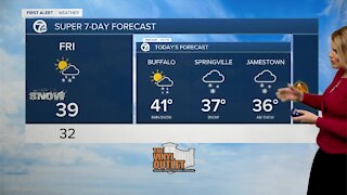 7 First Alert Forecast 5 a.m. Update, Friday, November 19