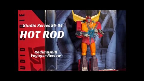 Studio Series 86 Voyager HOT ROD Transformers Review by Rodimusbill (BEST HOT ROD FIGURE EVER)