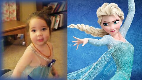 Two Year Old l Sings and Dances to Disney's Frozen "Let It Go"