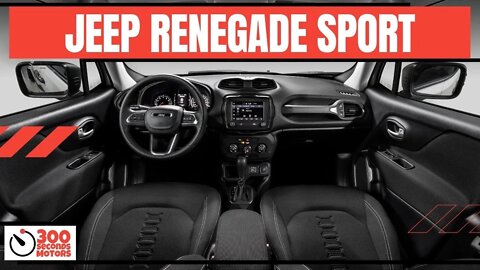 JEEP RENEGADE 2022 SPORT 1.3 turbo 183 hp a Small SUV with big personality & capability - Interior