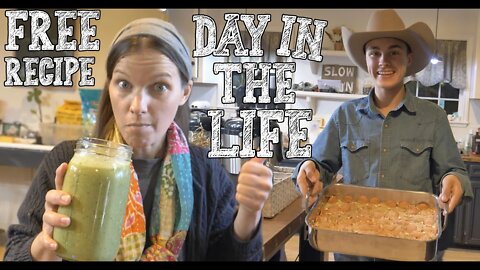 Day In The Life | Sick At Home Part 2 | Free Recipe | Eating Healthy | Easy Meals