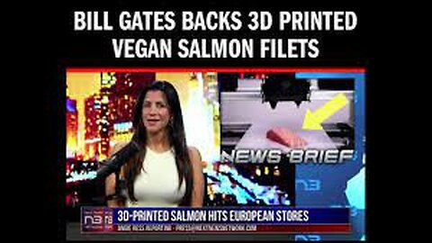 BILLY GATES OF HELL HIS 3D PRINTED SALMON HITS EUROPEAN STORES