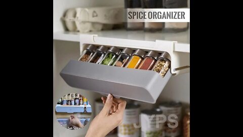 Spice Organizer Rack | Spice drawer organizer | Spice storage containers