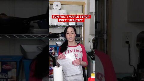 MAPLE SYRUP IS *NOT* GOOD FOR YOU #shorts #eatinghealthy #recipevideo #bakingrecipe #muffins